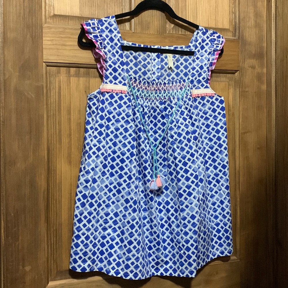 Matilda Jane, NWOT, Medium, Blue & White